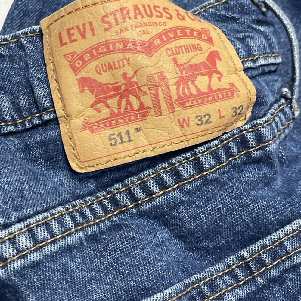 Levis 511 Men 32x 31 Blue - Picture 8 of 14